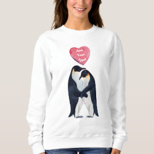 Några kejsar Penguins Heart-Personlig  T Shirt