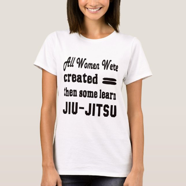 Några lärer Jiu-Jitsu. T Shirt (Framsida)