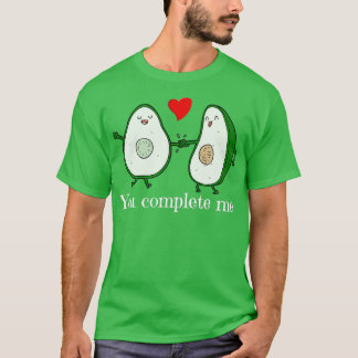 Några mål avocado ord t shirt