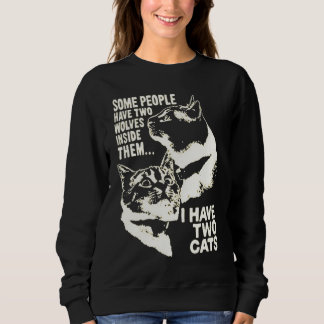 några människor har två vargar inom sig jag har tv t shirt