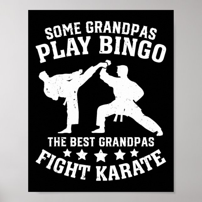Några morfar spelar upp bingo, den bästa morrangef poster (Framsidan)