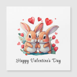 Några roliga vattenfärgskaniner