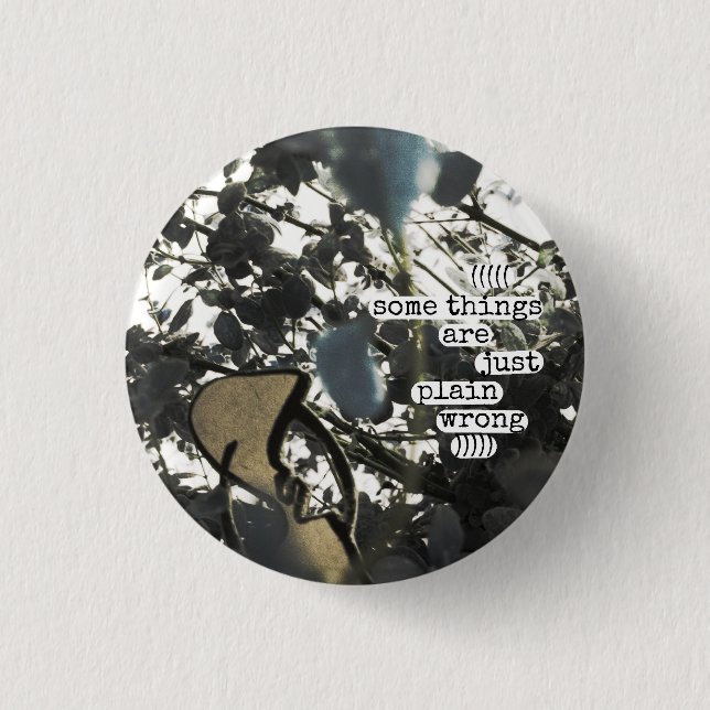 några saker är precis vanligt felt knapp (Framsida)