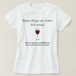 Några saker förbättrar vänstert osagt - T-tröja T Shirt