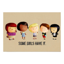 Några subculture Girls