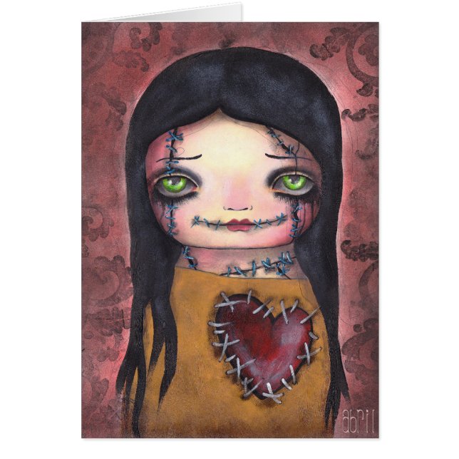 Några syr hälsningskort (Framsidan)