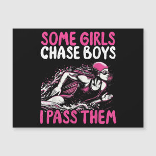 Några tjejer Chase Boys jag Pass dem - Lustigt sim