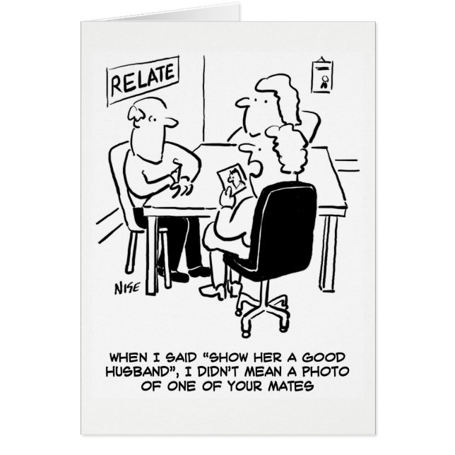 Några vid Giftermål Guidance Hälsningskort (Framsidan)