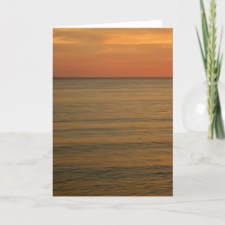 Nags Head After Sunset 5 x 7 Greeting Card Kort