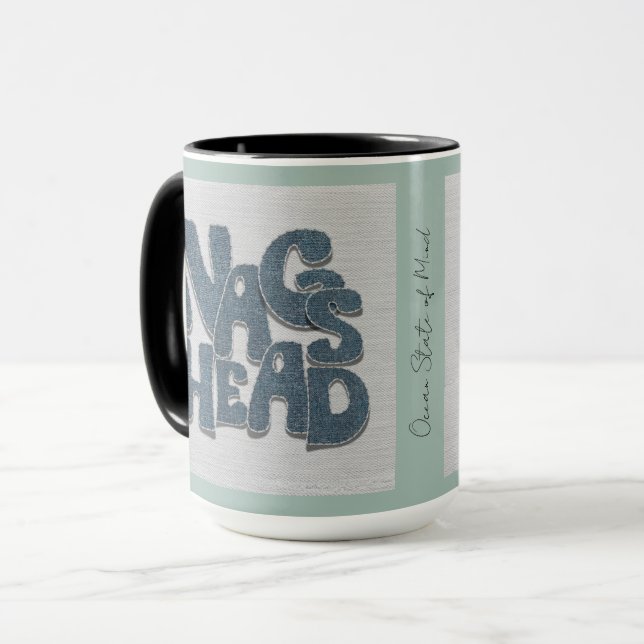 Nags Head Denim Mug | Outer Banks North Carolina  Mugg (Framsida vänster)