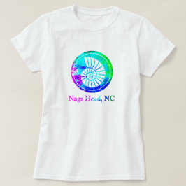 Nags Head NC Snäcka shirt T Shirt