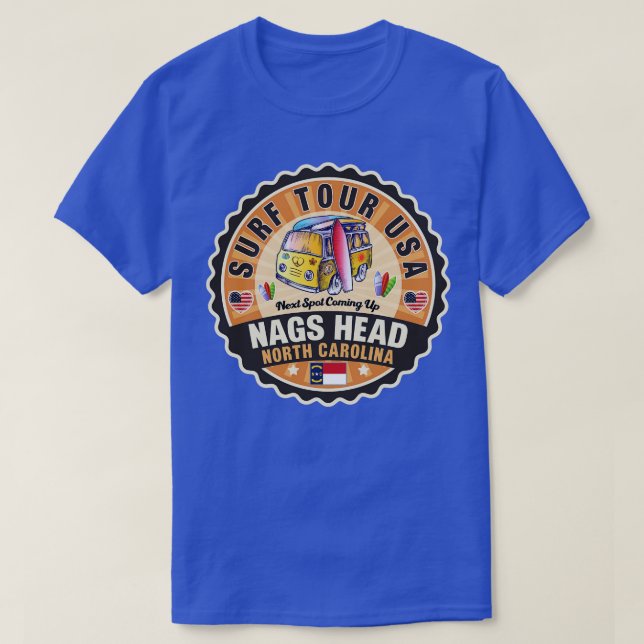 Nags Head North Carolina 1 T Shirt (Design framsida)