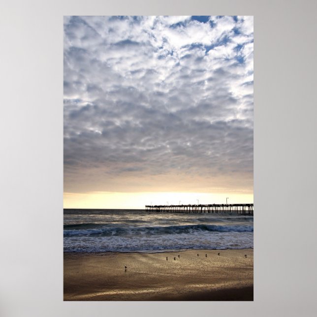 Nags Head Pier Poster (Framsidan)