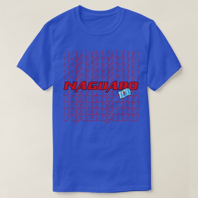 Naguabo Cascade text 1 T Shirt (Design framsida)