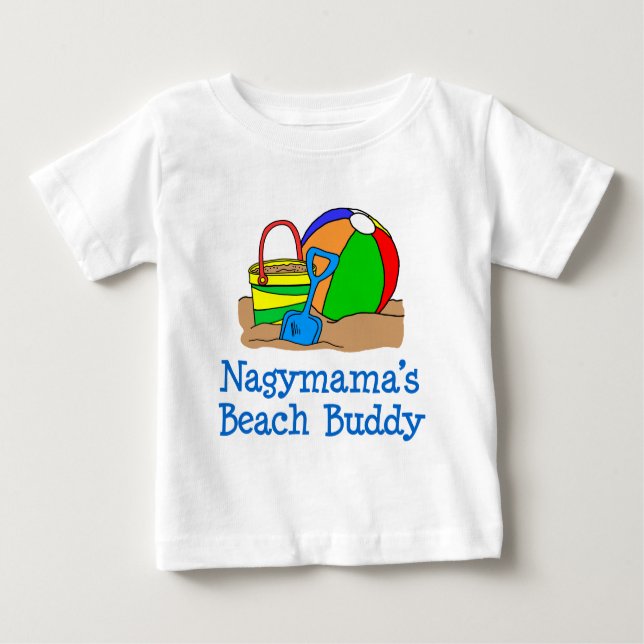 Nagymama Beach Buddy Tee (Framsida)