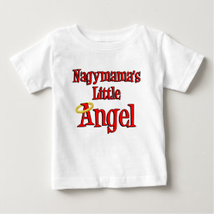 Nagymamas lilla ängel t-shirt