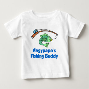 Nagypapas fiskedagi t-shirt