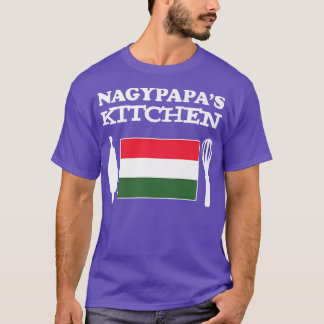 Nagypapa's Kitchen Hungarian Grandpa  T Shirt