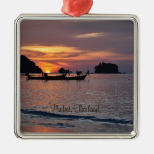 Nai Yang Beach, Phuket, Thailand Julgransprydnad Metall