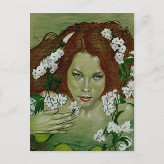 Naiad Nymph vykort (Framsida)