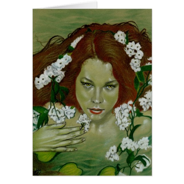 NaiadNymphkort Hälsningskort (Framsidan)