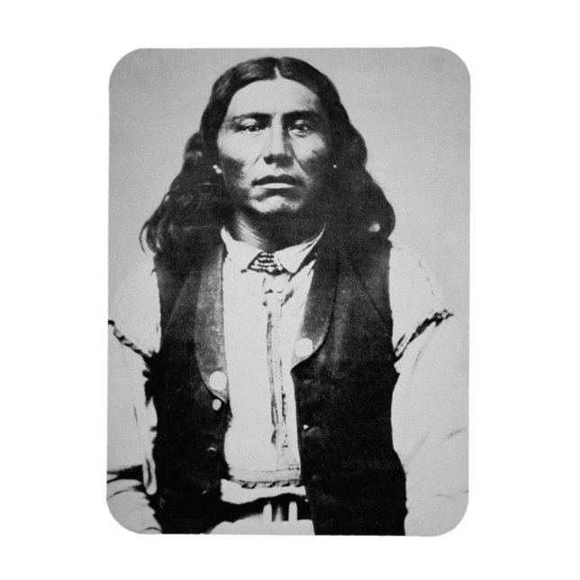 Naiche (d.1874) Chief of the Chiricahua Apacher of Magnet (Vertikal)