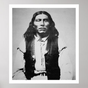 Naiche (d.1874) Chief of the Chiricahua Apacher of Poster