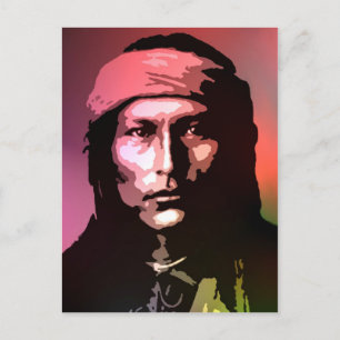 Naichez - Chiricahua Apache Vykort