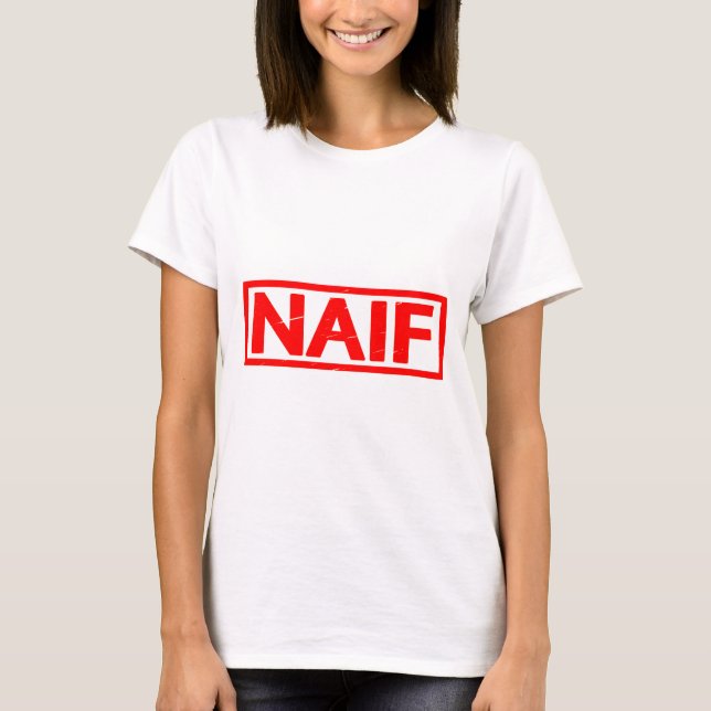 Naif Frimärke T Shirt (Framsida)