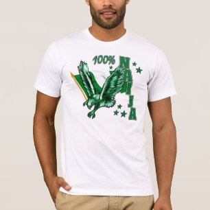 Naija 100% för det patriotiska nigerianskt tee shirt