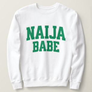 Naija Babe Nigeriansk Stolthet T Shirt