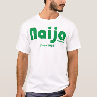 Naija efter utslagsplatsen 1960 tee shirt