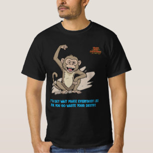 Naija Hustle Monkey T-Shirts - Destiny Citat