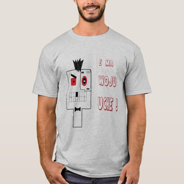 naija slang#1 t shirt (Framsida)