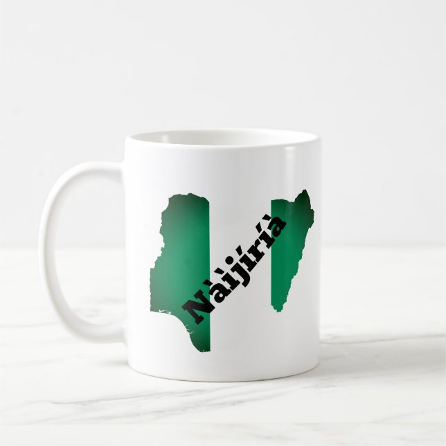 Nàìjíríà (Yoruba) Kaffemugg (Vänster)
