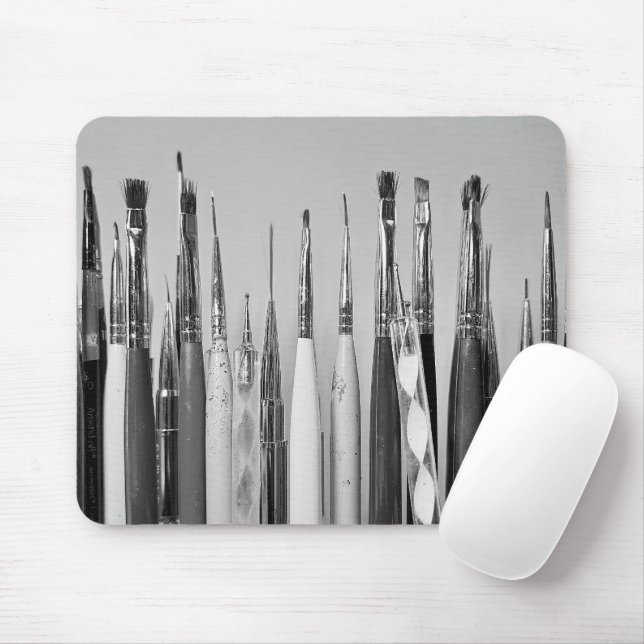Nail Art-penselsamling Musmatta (Med mus)