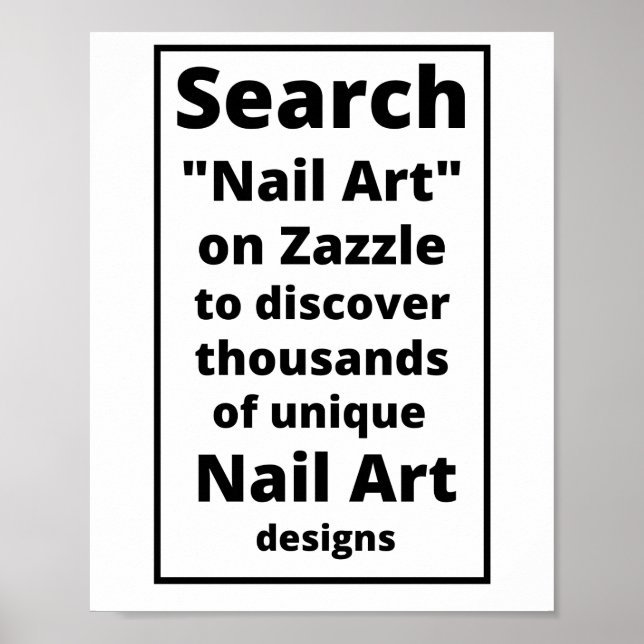 Nail Art Poster (Framsidan)