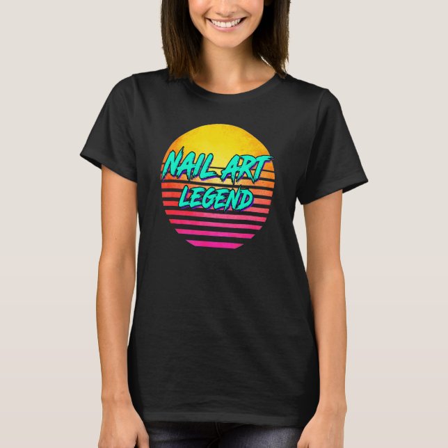 Nail Art T Shirt (Framsida)