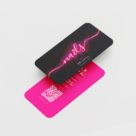 Nail Artist Beauty Salon Maniboypolska Nagel Visitkort