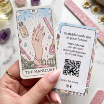 Nail Artist Celestial Tarot Affärs Kort