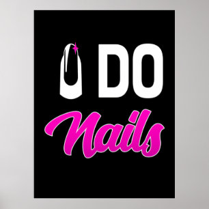 Nail Artist Do Nagel Poster
