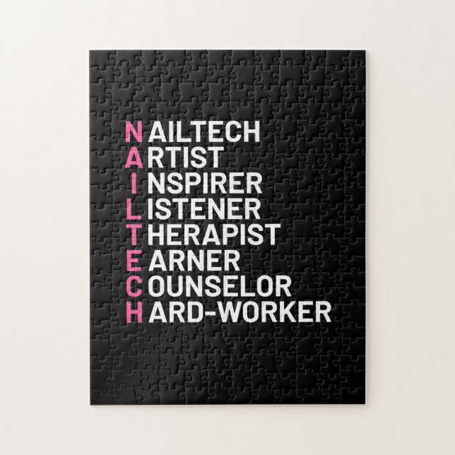 Nail Artist Inspirer Pussel (Vertikal)