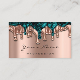 Nail Artist Studio Drips Ro Beauty Makeup Visitkort