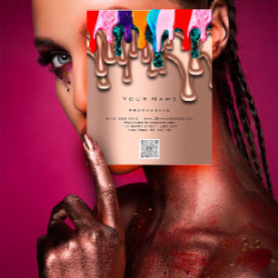 Nail Artist Studio driver upp Vax-uppbyggnadsprise Flygblad