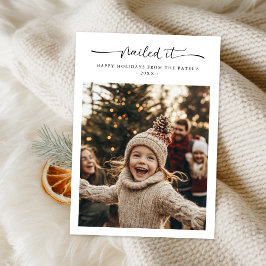 Nail It-Roligten, den fantastiska familjens foto-b Julkort