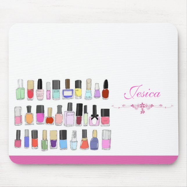 Nail polish bottles musmatta (Framsidan)