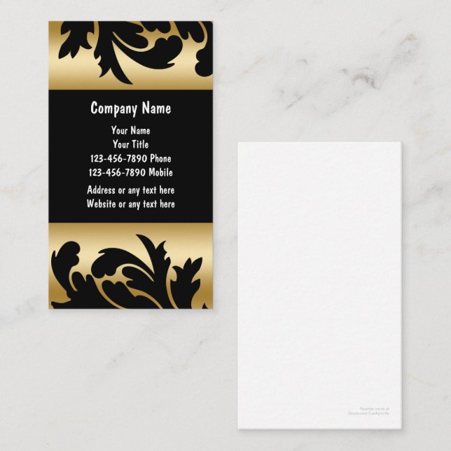 Nail Salon Affärskort Visitkort (Fram/baksida)