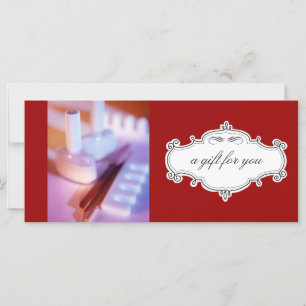 Nail Salon- eller Day Spa Gift-certifikat