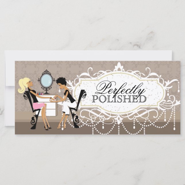 Nail Salon Gift-certifikat (Framsida)