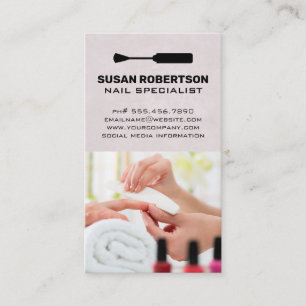 Nail Salon Manikera session Tidsbeställning Kort